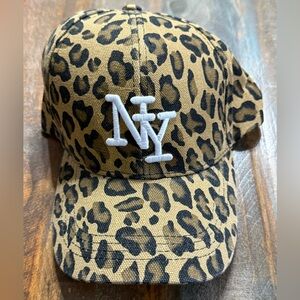 Leopard NY Baseball Cap
